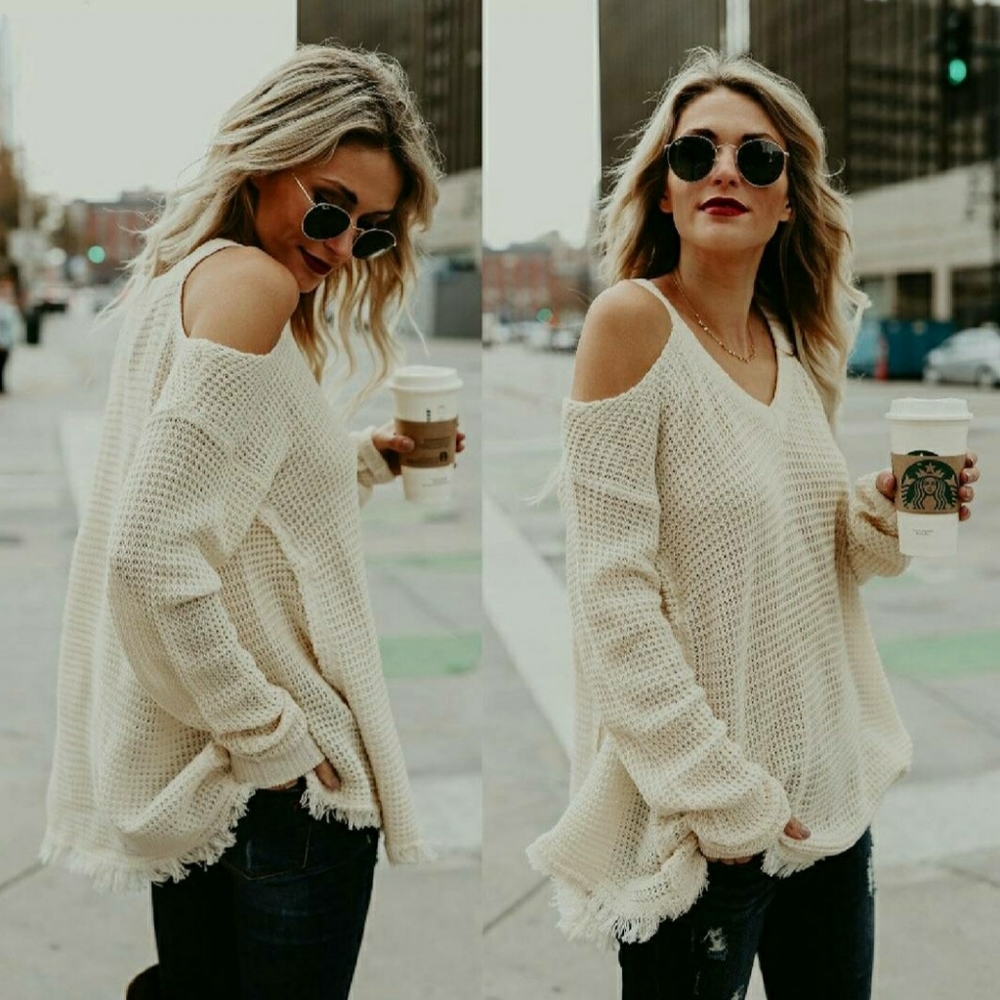 ▪︎waffle knit top▪︎